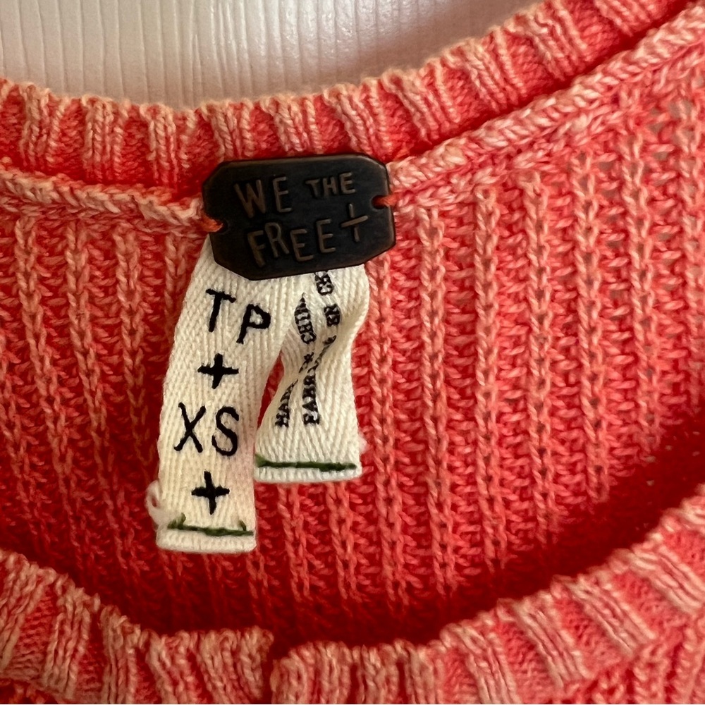We The Free Free People Coral Sweater Tank Top Size XS - Picture 3 of 4